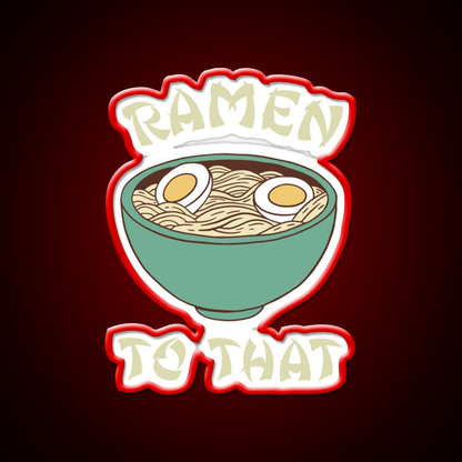 Ramen To That Led Neon Sign Chinese Food Rgb Color - LED neon sign view 10