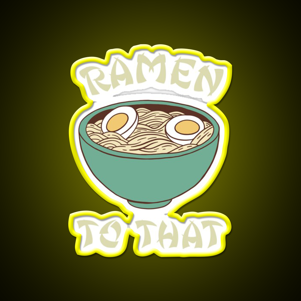 Ramen To That Led Neon Sign Chinese Food Rgb Color - LED neon sign view 7