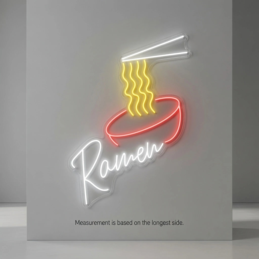 Ramen Wall Decor LED Neon Sign - 04 Size Image