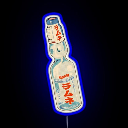 Ramune Japanese Soda Bottle Rgb Neon Sign - Shineneon