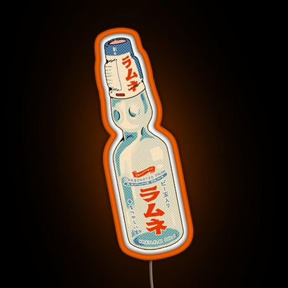 Ramune Japanese Soda Bottle Rgb Neon Sign - Shineneon