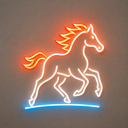 Ranch Horse Vintage LED Neon Sign main product image