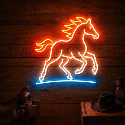 Ranch Horse Vintage LED Neon Sign - Shineneon