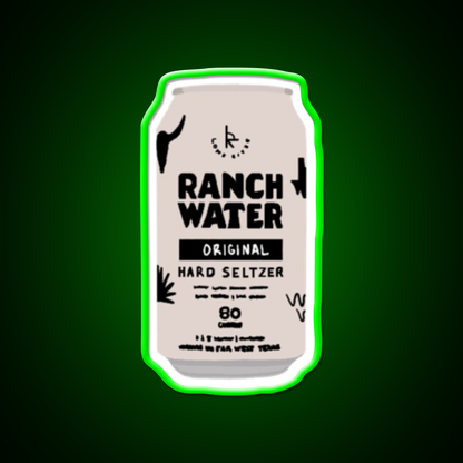 Ranch Water Beer Bar Decor Led Neon Sign Rgb Color - LED neon sign view 8