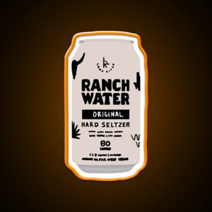 Ranch Water Beer Bar Decor Led Neon Sign Rgb Color - LED neon sign view 6