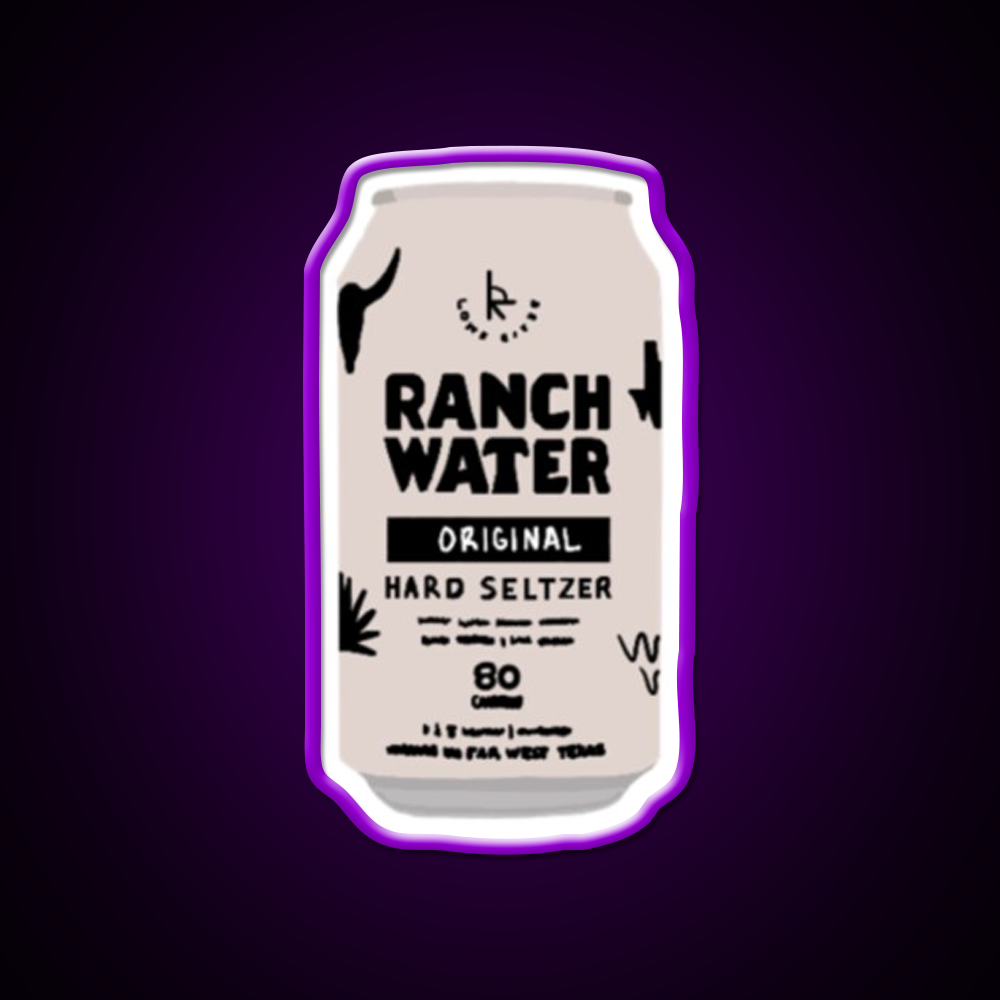 Ranch Water Beer Bar Decor Led Neon Sign Rgb Color - LED neon sign view 9
