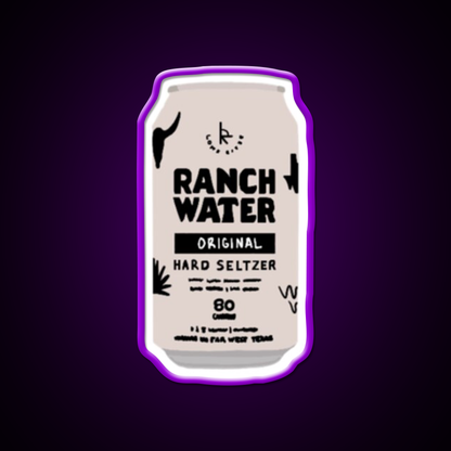 Ranch Water Beer Bar Decor Led Neon Sign Rgb Color - LED neon sign view 9