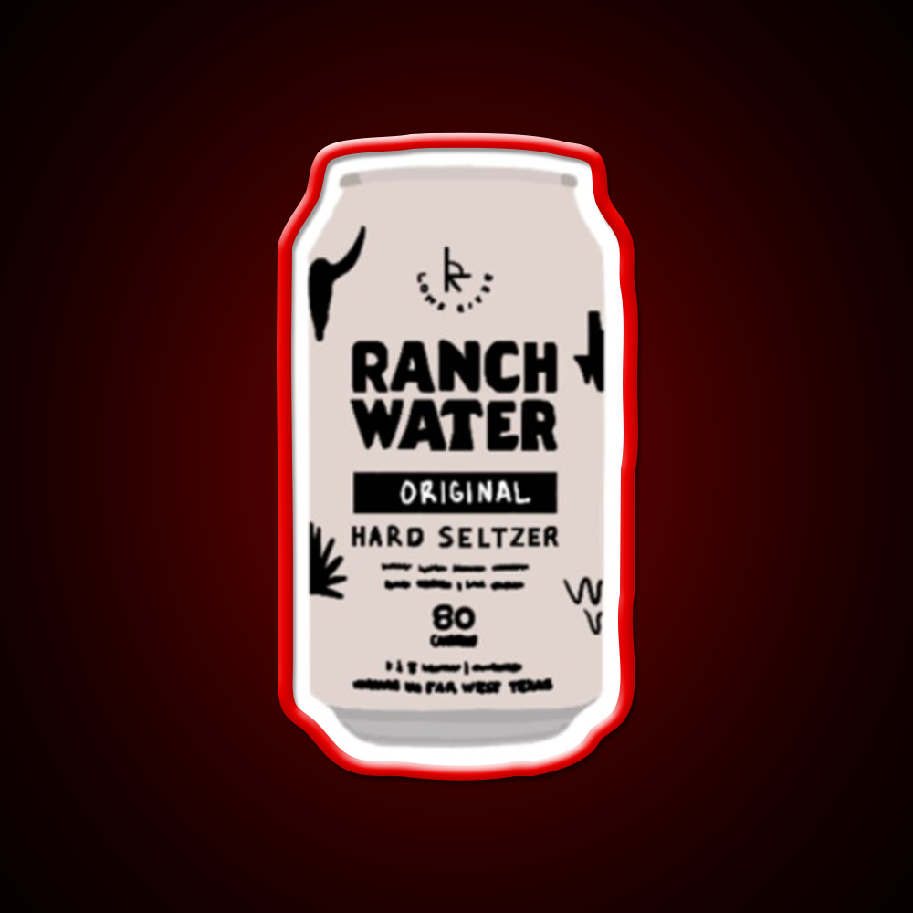 Ranch Water Beer Bar Decor Led Neon Sign Rgb Color - LED neon sign view 10