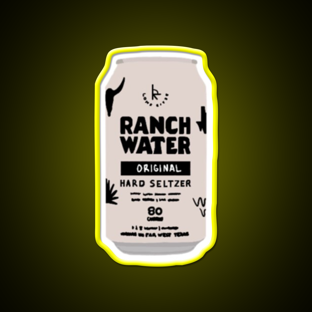 Ranch Water Beer Bar Decor Led Neon Sign Rgb Color - LED neon sign view 7
