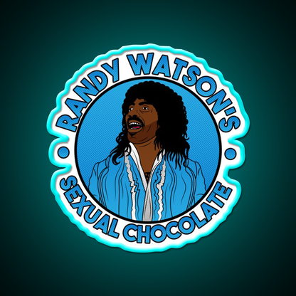 Randy Watson Barber Shop Haircut Led Neon Sign - Size and dimension reference