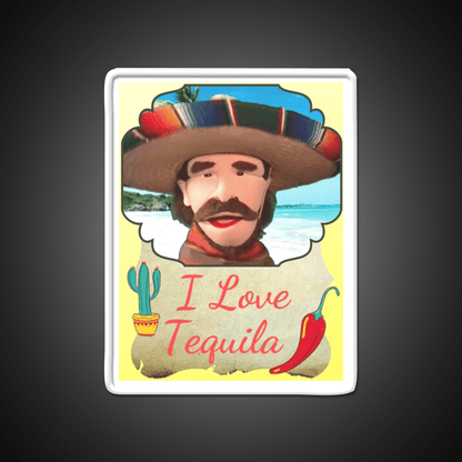 Rango I Love Tequila By Portland Puppets Party Drink Tequila Led Neon Sign Rgb Color - Shineneon