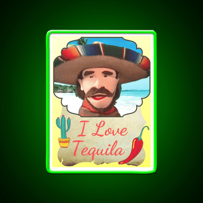 Rango I Love Tequila By Portland Puppets Party Drink Tequila Led Neon Sign Rgb Color - Shineneon