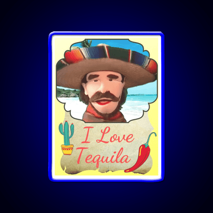 Rango I Love Tequila By Portland Puppets Party Drink Tequila Led Neon Sign Rgb Color - Shineneon