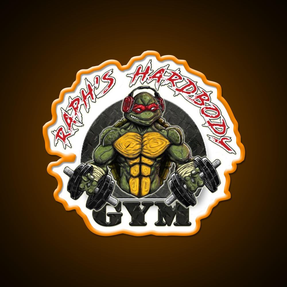 Raphs Gym Fitness Led Neon Sign Rgb Color