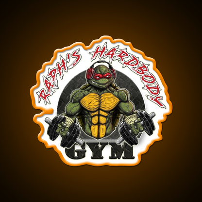 Raphs Gym Fitness Led Neon Sign Rgb Color