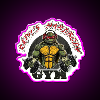 Raphs Gym Fitness Led Neon Sign Rgb Color