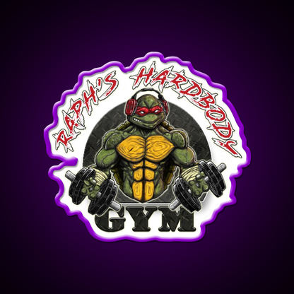 Raphs Gym Fitness Led Neon Sign Rgb Color