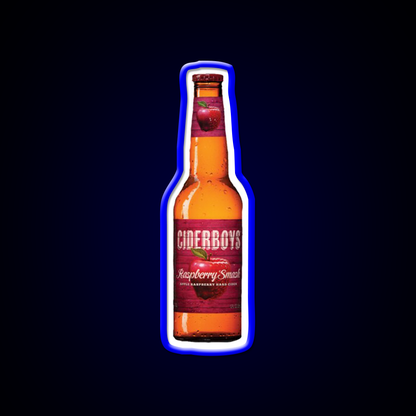 Raspberry Smash Hard Cider Cocktail Bar Decor Led Neon Sign Rgb Color - LED neon sign view 5