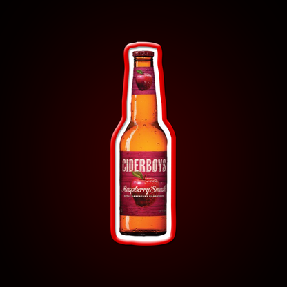 Raspberry Smash Hard Cider Cocktail Bar Decor Led Neon Sign Rgb Color - LED neon sign view 10