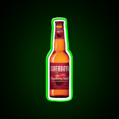 Raspberry Smash Hard Cider Cocktail Bar Decor Led Neon Sign Rgb Color - Shineneon