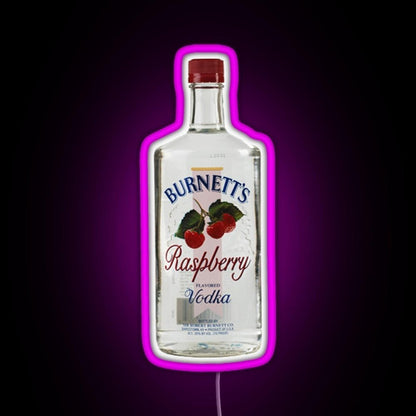 Raspberry Vodka Rgb Led Neon Sign Pop Wall Art - Shineneon