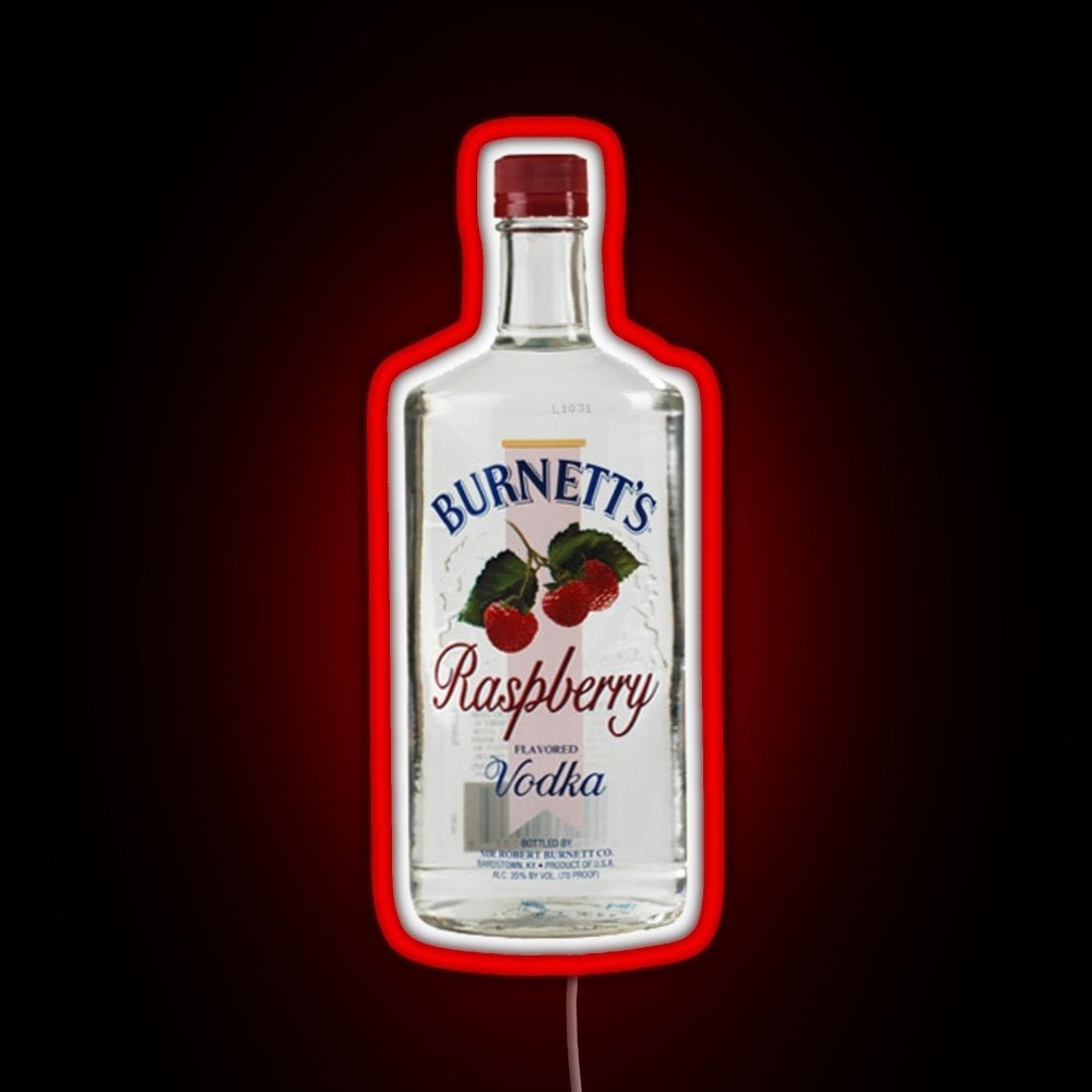 Raspberry Vodka Rgb Led Neon Sign Pop Wall Art - Shineneon