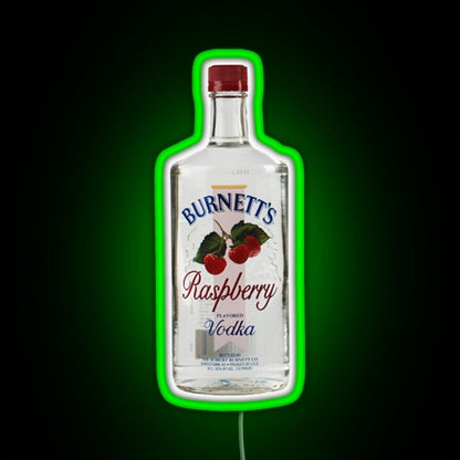Raspberry Vodka Rgb Led Neon Sign Pop Wall Art - Shineneon