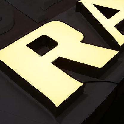 Rat Jewelly 3D Frontlit Letters Metal Led Sign - Shineneon