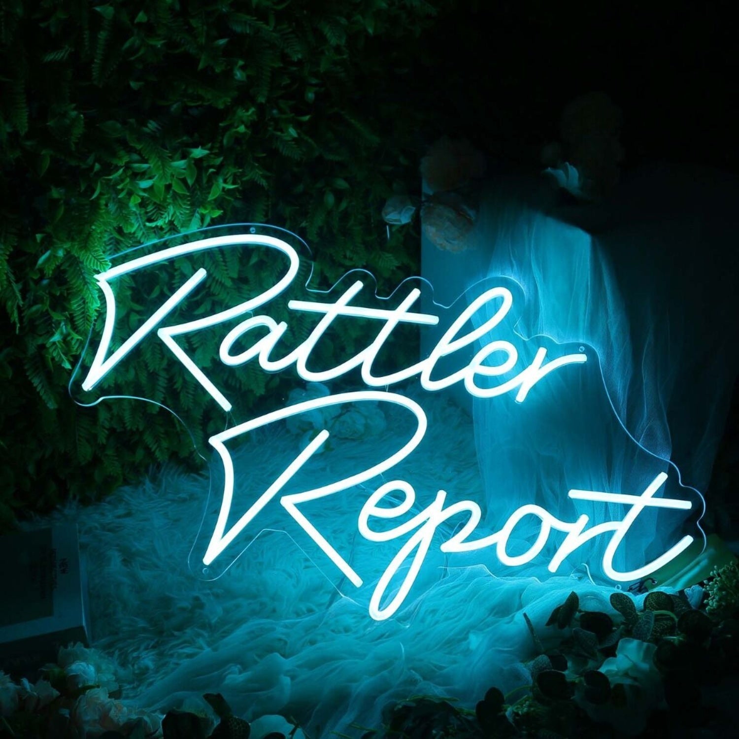 Ratter Report Blue Led Neon Sign - Shineneon
