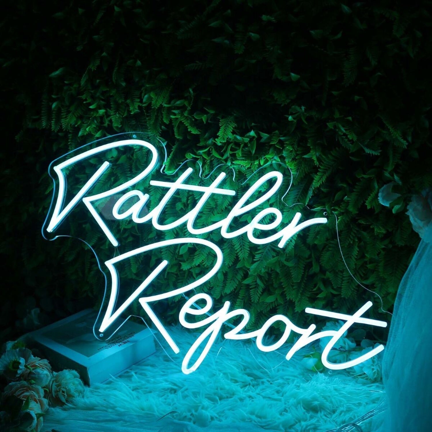 Ratter Report Blue Led Neon Sign - Shineneon
