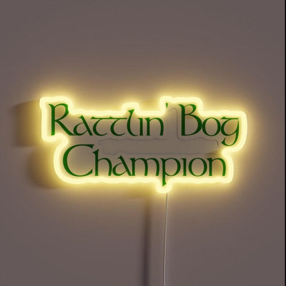 Rattlin Bog Champion Rgb Led Neon Sign - Shineneon