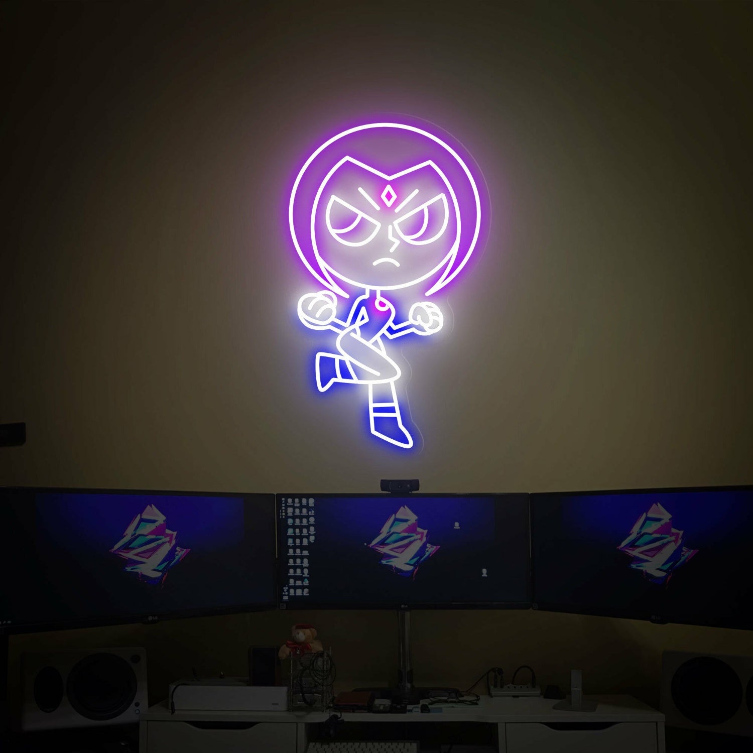 Raven Teen Titans Led Neon Sign For Game Room | Shineneon