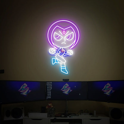 Raven Teen Titans Led Neon Sign For Game Room | Shineneon