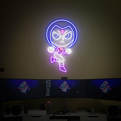 Raven Teen Titans Led Neon Sign For Game Room | Shineneon