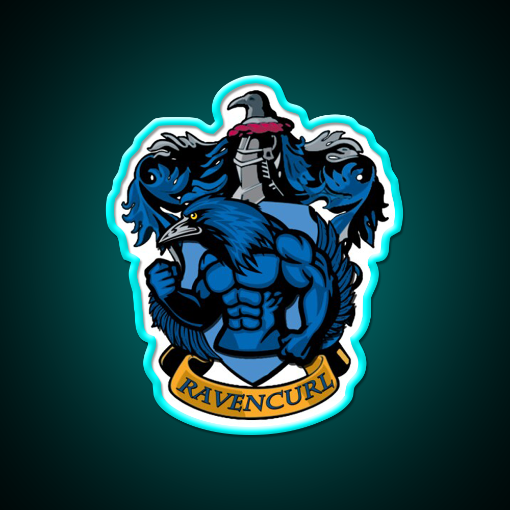 Ravencurl Gym Fitness Led Neon Sign Rgb Color