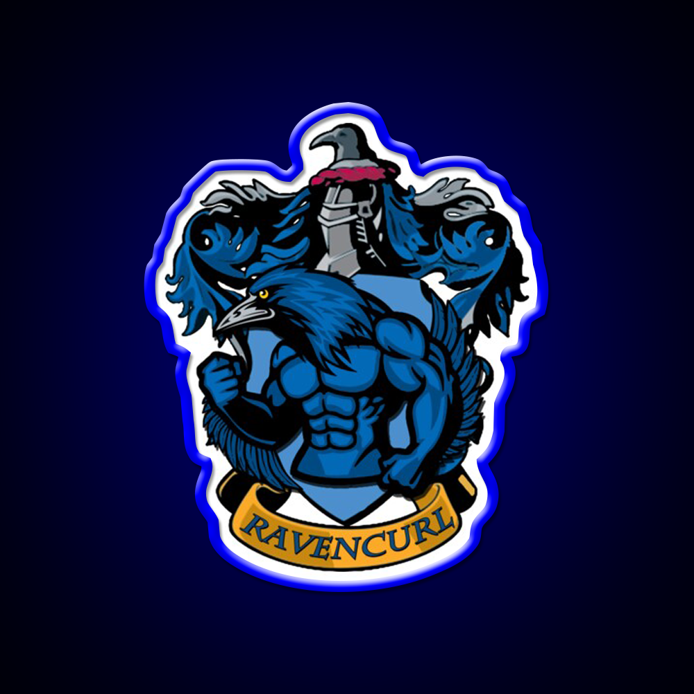 Ravencurl Gym Fitness Led Neon Sign Rgb Color