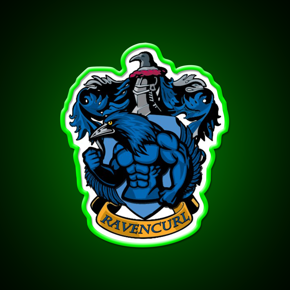 Ravencurl Gym Fitness Led Neon Sign Rgb Color