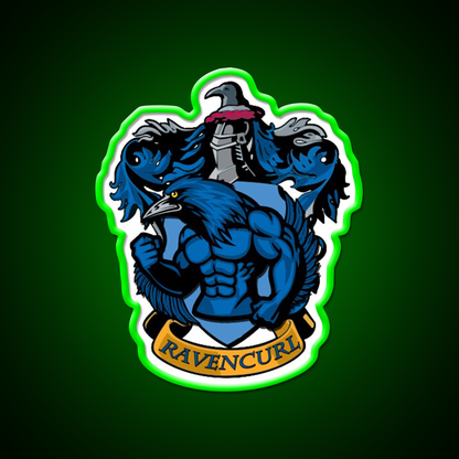 Ravencurl Gym Fitness Led Neon Sign Rgb Color