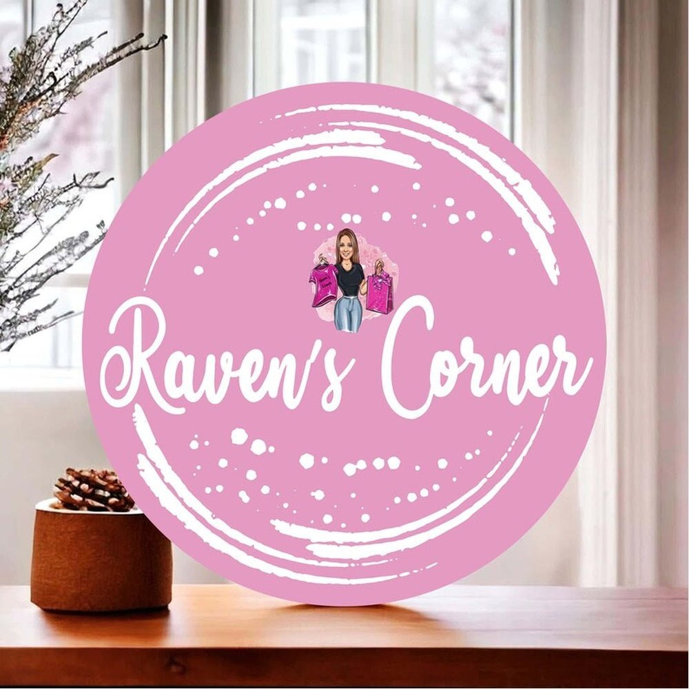 Ravens Corner Acrylic Business Logo Sign - Shineneon