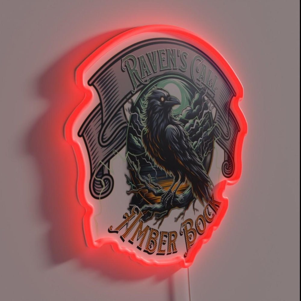 Ravenscall Amber Bock Rgb Led Neon Sign - Shineneon