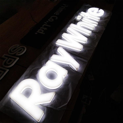 Ray White 3D Fulllit Acrylic Led Letters Sign - Shineneon