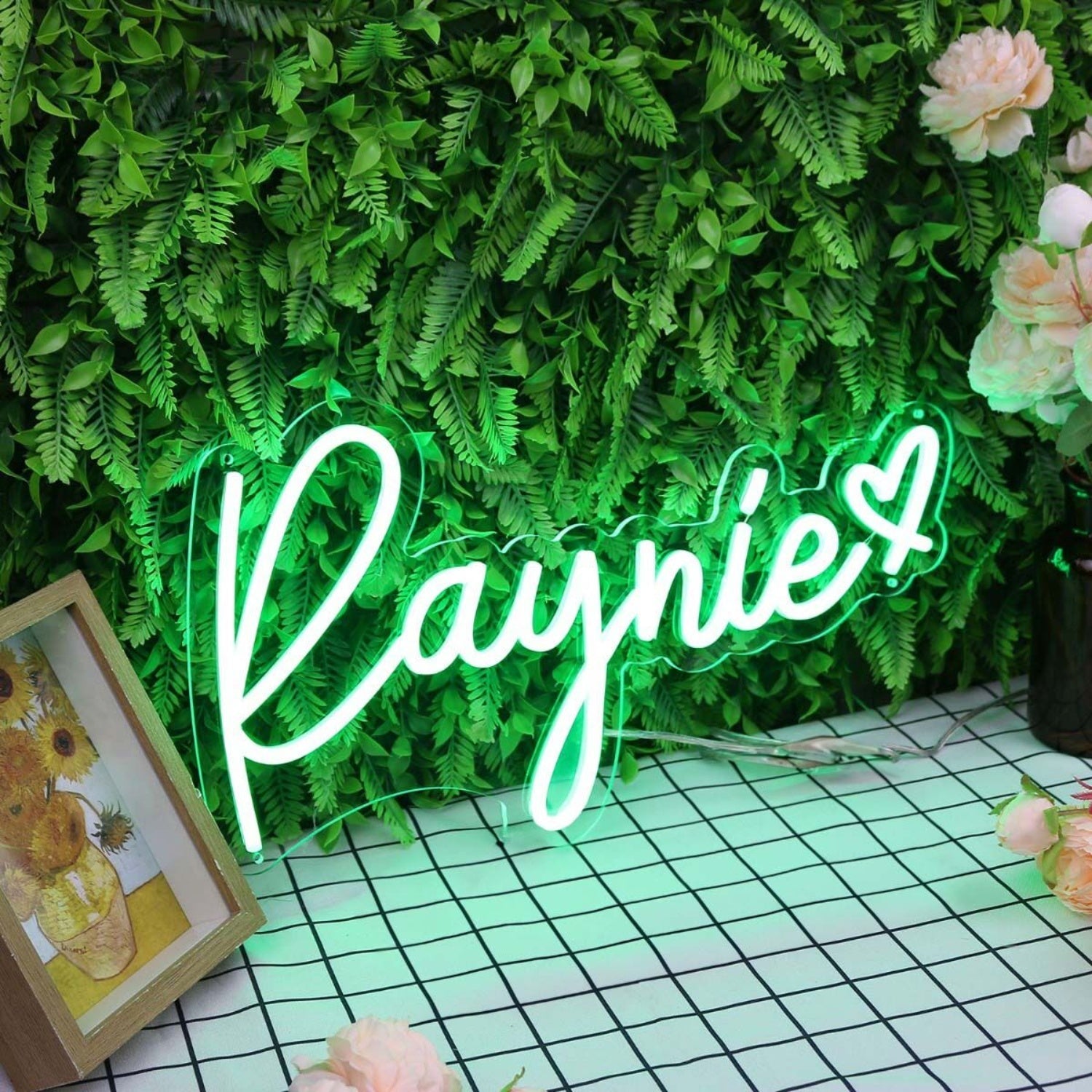 Raynie Green Led Neon Sign - Shineneon