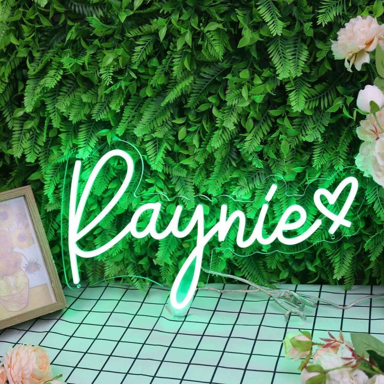 Raynie Green Led Neon Sign - Shineneon