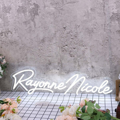 Rayonne Nicole Led Neon Sign - Shineneon