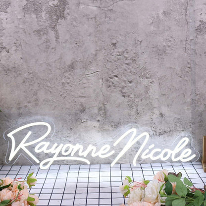 Rayonne Nicole Led Neon Sign - Shineneon