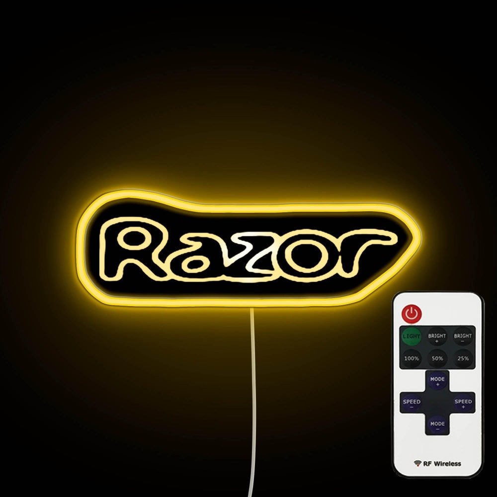 Razor Logo Neon Sign - Shineneon