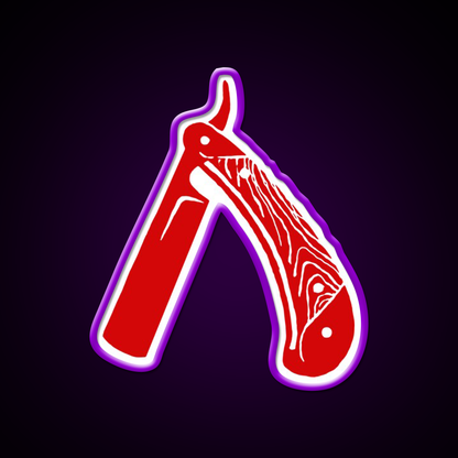 Razor Red Barber Shop Haircut Led Neon Sign - LED neon sign view 9