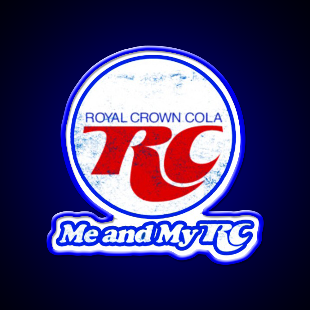 Rc Cola Soda Fast Food Led Neon Sign For Burger Place Rgb Color