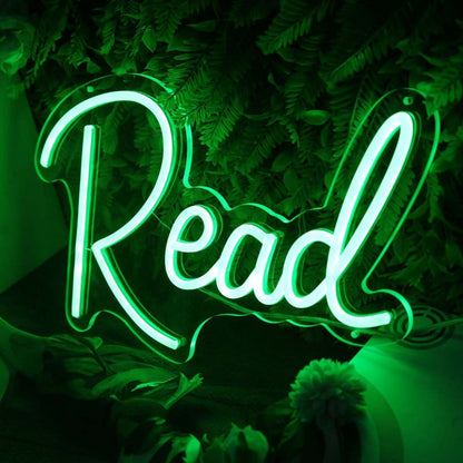 Read Green Led Neon Sign - Shineneon