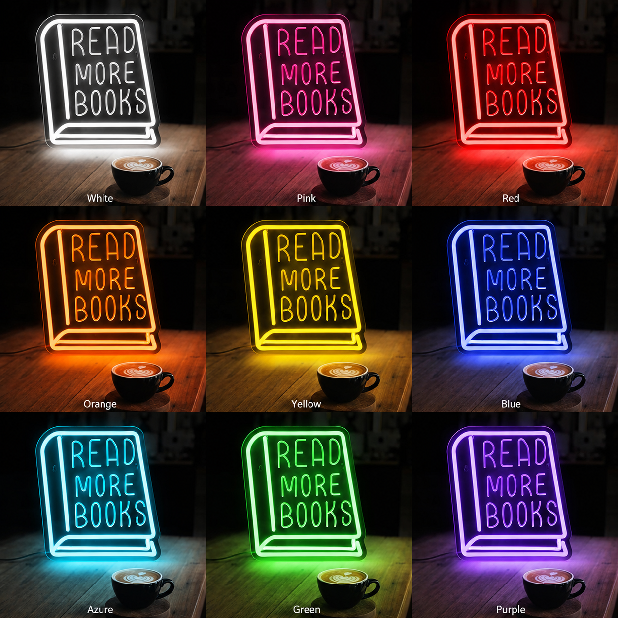 Read More Books LED Neon Sign - Shineneon